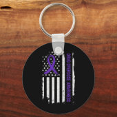 Geneesmiddelenoverdosering Amerikaanse vlag - Paar Sleutelhanger (Achterkant)