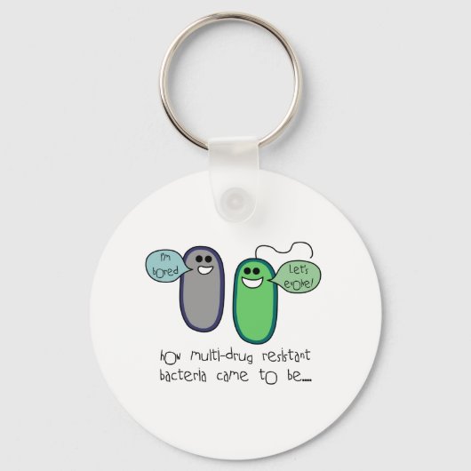 Geneesmiddelenresistentie Sleutelhanger (Voorkant)