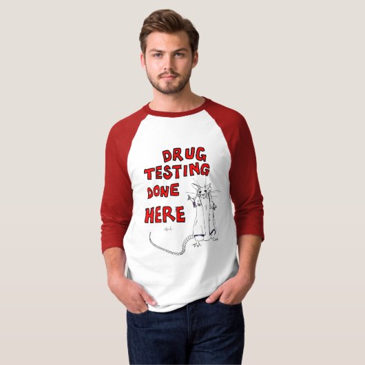 Geneesmiddelentest T-shirt (Voorkant volledig)