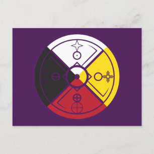 Geneesmiddelenwiel: Sacred Hoop Briefkaart