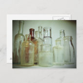 Geneesmiddelflesdisplay Briefkaart (Voorkant / Achterkant)