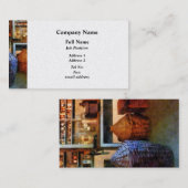 Geneesmiddelflesjes en manden - Platina Visitekaartje (Voorkant / Achterkant)