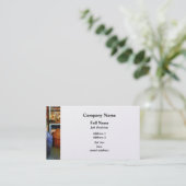 Geneesmiddelflesjes en manden - Platina Visitekaartje (Staand voorkant)