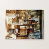 Geneesmiddelflessen in glas Hoesje Legpuzzel (Horizontaal)