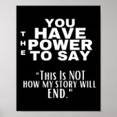 Geneesmiddelherstel Overdosis Bewustzijn Dag Herst Poster (Voorkant)