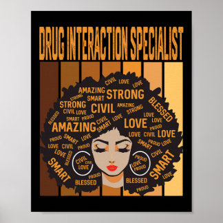 Geneesmiddelinteractie Specialist Black History Mo Poster