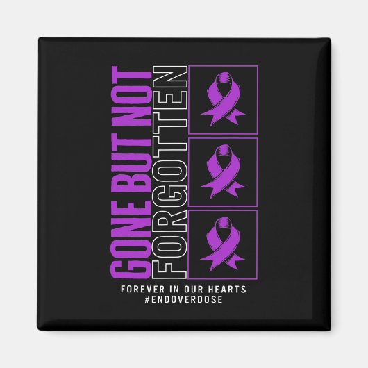 Geneesmiddeloverdosering Bewustwording Niet verget Magneet (Voorkant)