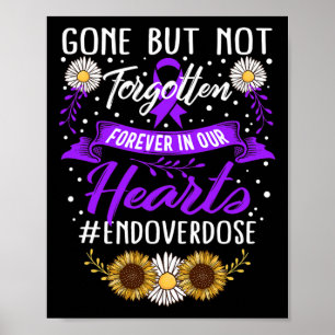 Geneesmiddeloverdosering Bewustwording Niet verget Poster