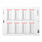 Geneesmiddeltraceerlabels Etiket (Full Sheet)