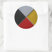 Geneesmiddelwiel Ronde Sticker (Tas)