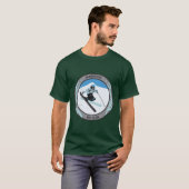 Genentech Ski en Snowboard Club T-Shirt (Voorkant volledig)