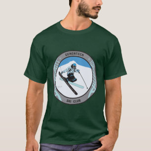 Genentech Ski en Snowboard Club T-Shirt