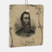 Genera John Bell Hood Keramisch Ornament (Rechts)