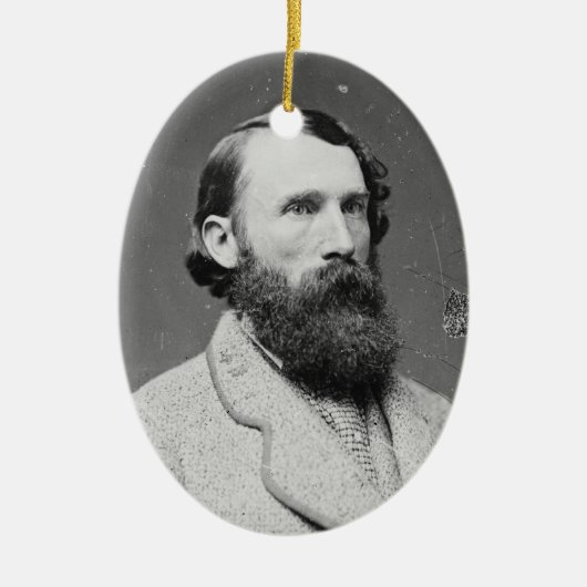 Generaal A.P. Hill Keramisch Ornament (Voorkant)