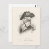 Generaal Anthony Wayne Briefkaart (Voorkant / Achterkant)