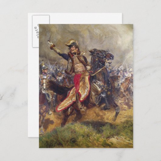 Generaal Antoine-Charles-Louis Lasalle 1912 Briefkaart (Voorkant / Achterkant)