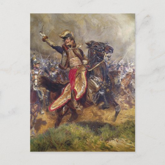 Generaal Antoine-Charles-Louis Lasalle 1912 Briefkaart (Voorkant)