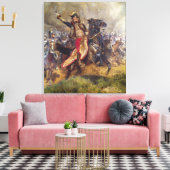 Generaal Antoine-Charles-Louis Lasalle 1912 Canvas Afdruk (Insitu (Woonkamer))