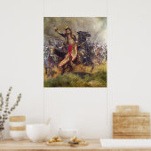 Generaal Antoine-Charles-Louis Lasalle 1912 Poster (Keuken)