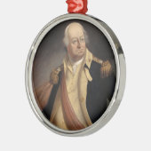 Generaal Benjamin Lincoln Metalen Ornament (Links)