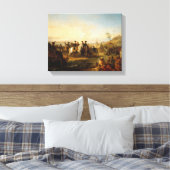 Generaal Bonaparte naar de fonteinen van Canvas Afdruk (Insitu (Slaapkamer))