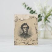 Generaal Braxton Bragg Briefkaart (Staand voorkant)