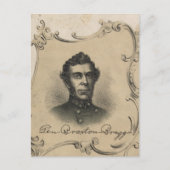 Generaal Braxton Bragg Briefkaart (Voorkant)