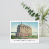 -generaal Brock Hotel Niagara Canada Briefkaart (Staand voorkant)