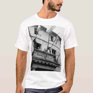 Generaal Charles de Gaulle, President_War afbeeldi T-shirt