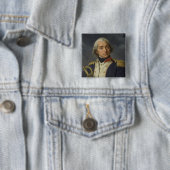 Generaal Charles Pichegru Vierkante Button 5,1 Cm (In situ)