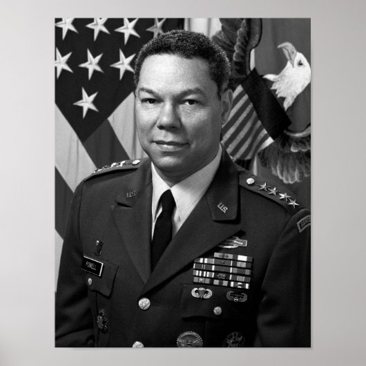 Generaal Colin Powell Poster (Voorkant)