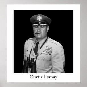 Generaal Curtis Lemay Poster