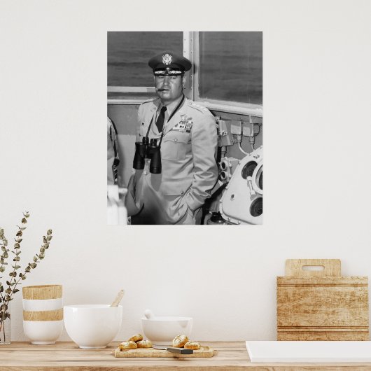 Generaal Curtis Lemay Poster (Keuken)