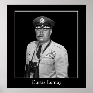 Generaal Curtis Lemay Poster