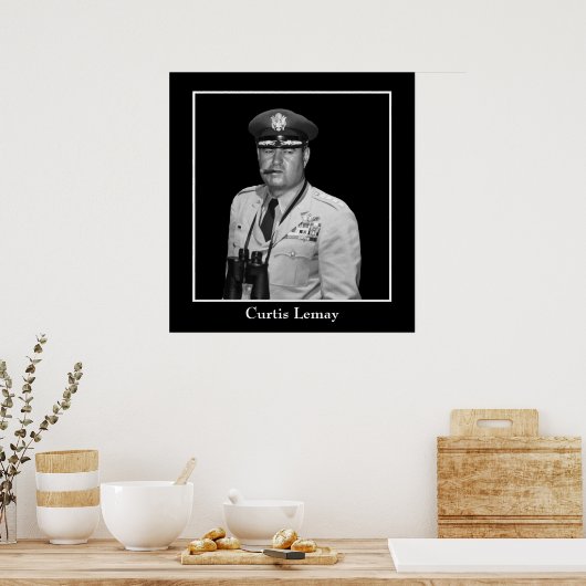 Generaal Curtis Lemay Poster (Keuken)
