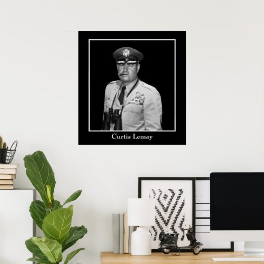 Generaal Curtis Lemay Poster (Thuiskantoor)