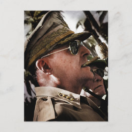 Generaal Douglas MacArthur Briefkaart