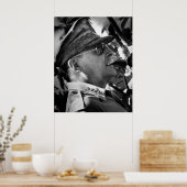 Generaal Douglas MacArthur met Corncob Pipe Poster (Keuken)