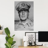 Generaal Douglas MacArthur Poster (Thuiskantoor)