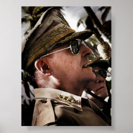 Generaal Douglas MacArthur Poster