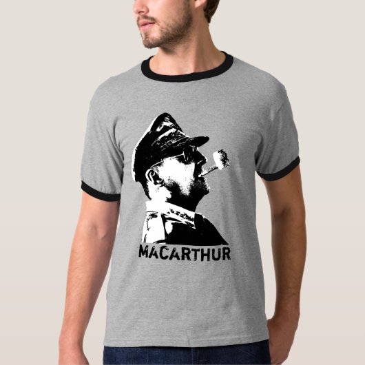 Generaal Douglas MacArthur T-shirt (Voorkant)