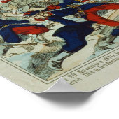 Generaal Ducrot bij de slag om Champigny Poster (Hoek)