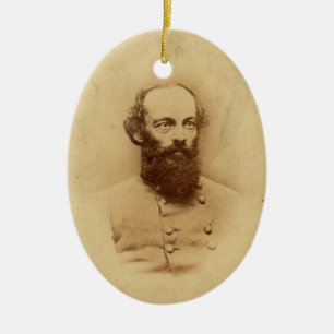 Generaal Edmund Kirby Smith Keramisch Ornament