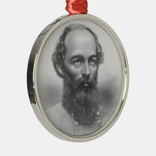 Generaal Edmund Kirby Smith Metalen Ornament (Rechts)