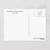 -generaal Electric Buffalo, New York Briefkaart (Achterkant)
