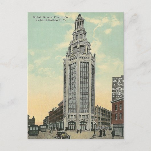 -generaal Electric Buffalo, New York Briefkaart (Voorkant)