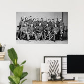 Generaal Frank Blair en Personeel Poster (Thuiskantoor)