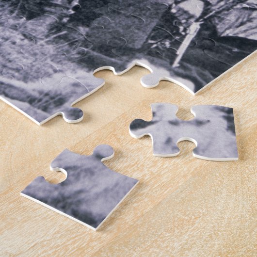 Generaal George A. Custer (1839-76) met zijn Indië Legpuzzel (Zijkant)