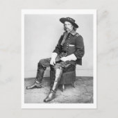 Generaal George A. Custer (foto) Briefkaart (Voorkant)