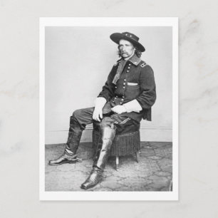 Generaal George A. Custer (foto) Briefkaart